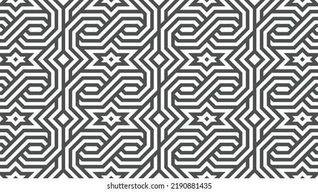 Elegant abstract geometric pattern for various design purposes. Vector in eps 10.