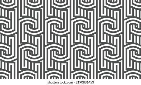 Patrón geométrico abstracto elegante para diversos propósitos de diseño. Vector en los pasos 10.