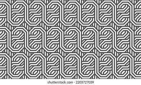 Elegant abstract geometric pattern for various design purposes. Vector in eps 10.
