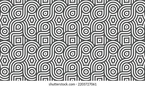 Elegant abstract geometric pattern for various design purposes. Vector in eps 10.