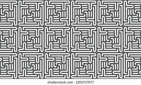 Elegant abstract geometric pattern for various design purposes. Vector in eps 10.