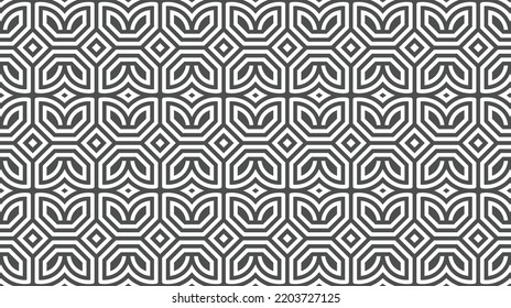 Elegant abstract geometric pattern for various design purposes. Vector in eps 10.
