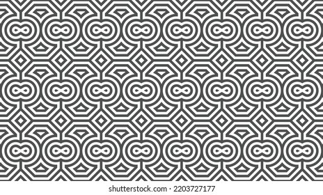 Elegant abstract geometric pattern for various design purposes. Vector in eps 10.