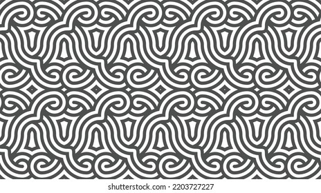 Patrón geométrico abstracto elegante para diversos propósitos de diseño. Vector en los pasos 10.
