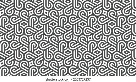 Elegant abstract geometric pattern for various design purposes. Vector in eps 10.