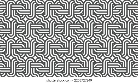 Elegant abstract geometric pattern for various design purposes. Vector in eps 10.