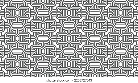 Elegant abstract geometric pattern for various design purposes. Vector in eps 10.
