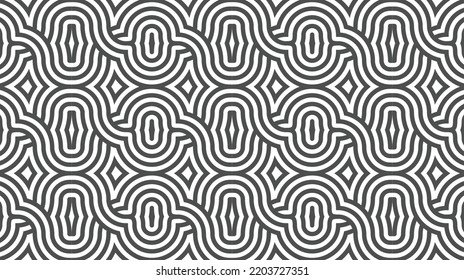 Elegant abstract geometric pattern for various design purposes. Vector in eps 10.