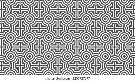Elegant abstract geometric pattern for various design purposes. Vector in eps 10.
