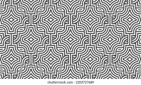 Elegant abstract geometric pattern for various design purposes. Vector in eps 10.