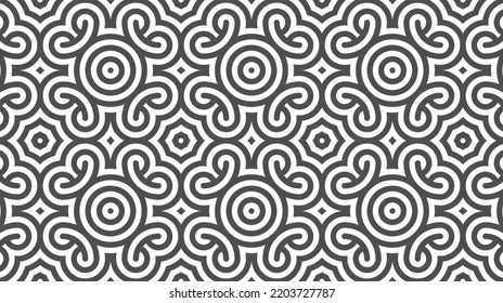Elegant abstract geometric pattern for various design purposes. Vector in eps 10.
