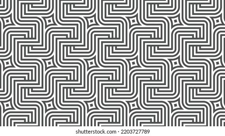 Elegant abstract geometric pattern for various design purposes. Vector in eps 10.