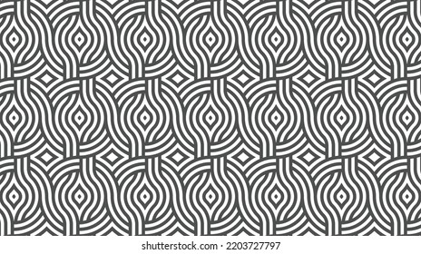 Elegant abstract geometric pattern for various design purposes. Vector in eps 10.