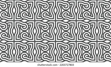 Elegant abstract geometric pattern for various design purposes. Vector in eps 10.