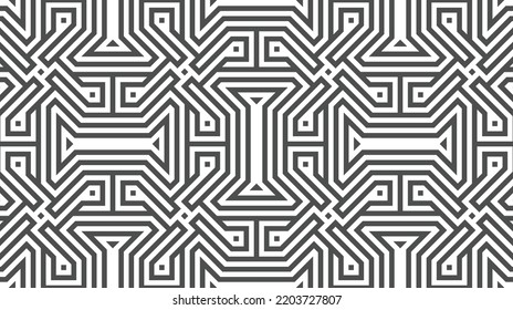 Elegant abstract geometric pattern for various design purposes. Vector in eps 10.