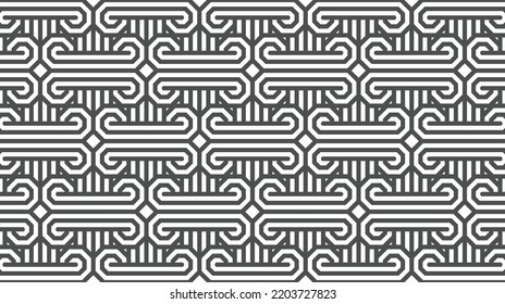 Elegant abstract geometric pattern for various design purposes. Vector in eps 10.