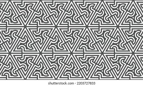 Elegant abstract geometric pattern for various design purposes. Vector in eps 10.