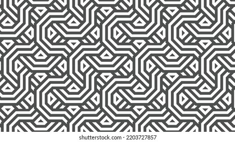 Elegant abstract geometric pattern for various design purposes. Vector in eps 10.