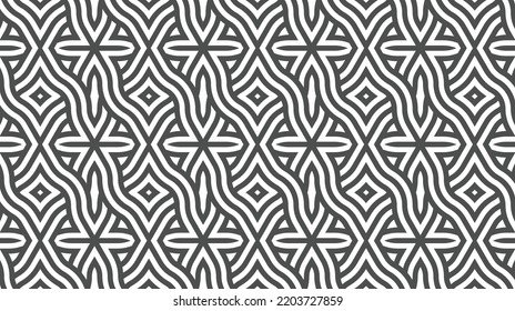 Elegantes abstraktes geometrisches Muster für verschiedene Designzwecke. Vektorgrafik in eps10.