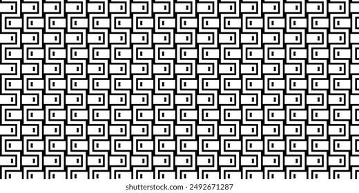 Elegant abstract geometric pattern for various design purposes