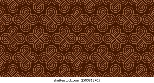 Elegant abstract geometric pattern for various design purposes