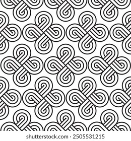 Elegant abstract geometric pattern for various design purposes