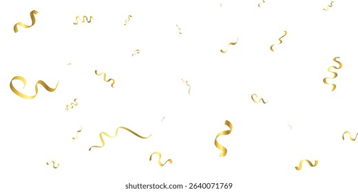 Elegant Abstract Golden Glitter Dots Falling on Transparent Background for Luxurious Celebration Design. Celebration falling doted gold glitter. Vector illustration. gold, luxury, isolated, light,