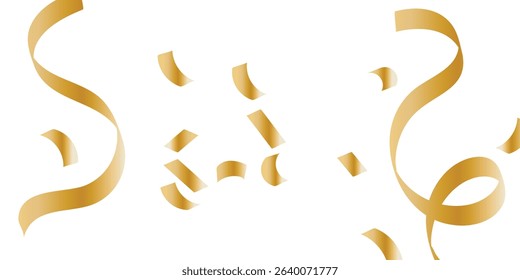 Elegant Abstract Golden Glitter Dots Falling on Transparent Background for Luxurious Celebration Design. Celebration falling doted gold glitter. Vector illustration. gold, luxury, isolated, light,
