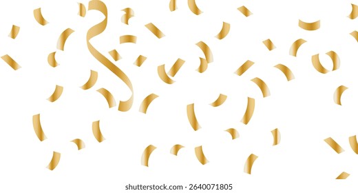 Elegant Abstract Golden Glitter with Transparent Background for Luxury Celebrations. Luxury Gold Confetti and Subtle Sparkling Dust Floating Over a Clear Transparent Canvas – Ideal for Celebration.