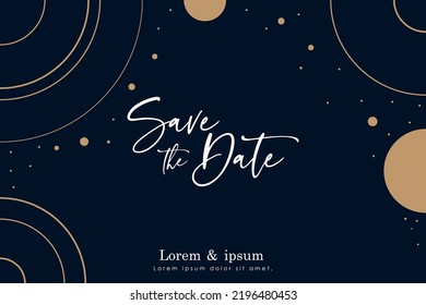 Elegante fondo de gradiente abstracto. Tarjeta de invitación de boda