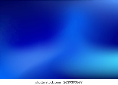 Elegant Abstract Gradient with Vibrant Blue and Subtle Green Tones