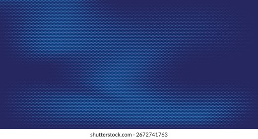 Elegante fondo azul de textura de semitono abstracto en estilo geométrico. Vector