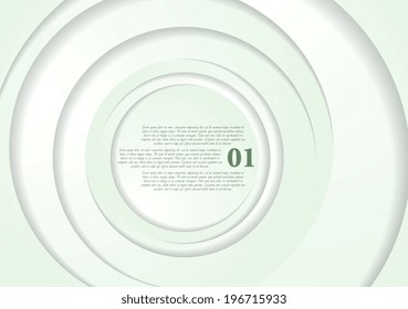 Elegant abstract light green background. Vector design