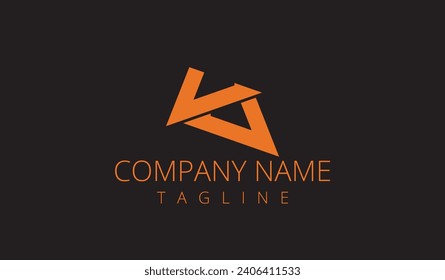 Elegante abstrakte Logo-Design-Vorlage. Kreatives Logo-Konzept.