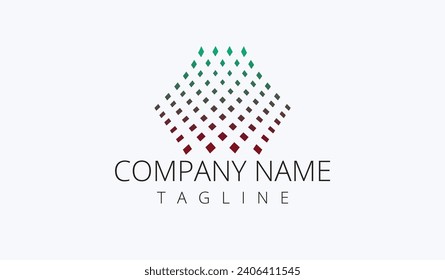 Elegante plantilla de diseño de logotipo abstracto. Concepto de logotipo creativo.