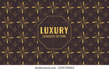 Elegante abstrato luxo art deco padrão sem costura com delicadas linhas geométricas douradas