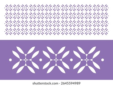 Elegante Abstractas Medallón sin patrón sólido	