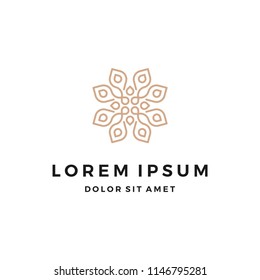 Elegant Abstract Ornament Logo Design