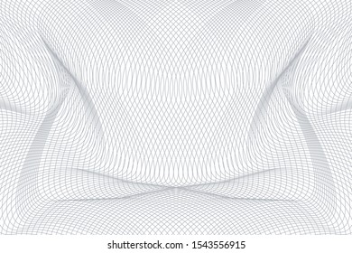 elegant abstract pattern formed by processing curved lines.