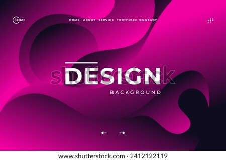 Elegant Abstract Pink Wave Background, Stunning Web Design Element or Digital Art Display