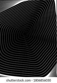 Elegant abstract poster background with white lines blend and black background vector art.