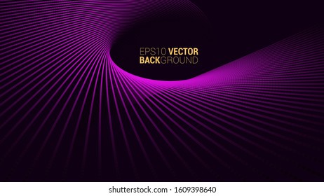 Elegant Abstract Purple Stripes Background