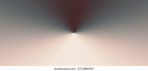 Un elegante fondo de gradiente radial abstracto con una luz suave que emana del punto central