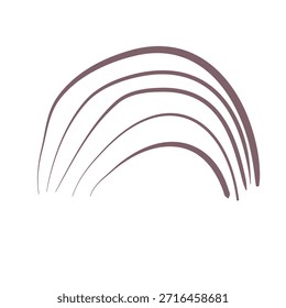 Elegantes abstraktes Regenbogendesign, das Hoffnung und Träume symbolisiert, perfekt für kreative Projekte.