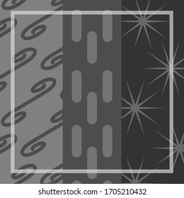 elegant abstract scarf pattern design. Hijab fashion. Silk scarf pattern vector design inspiration