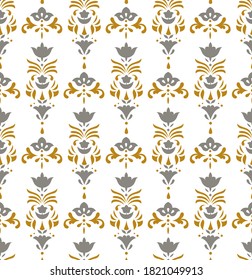 Elegant abstract seamless ornament pattern.
