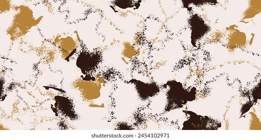 Elegant abstract seamless pattern. Geometric grunge fabric style. Vector illustration