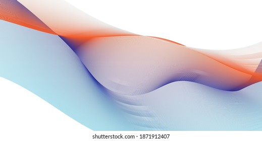 Elegant abstract smooth swoosh speed wave modern stream background. Vector illustration