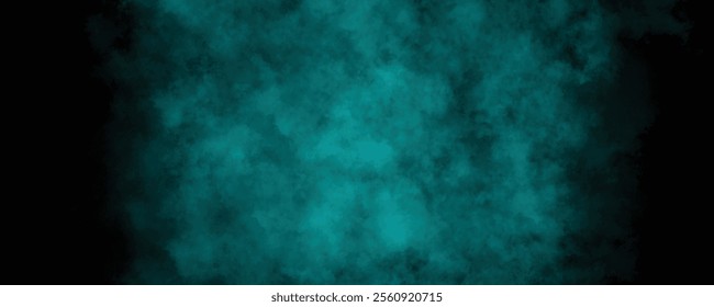 Elegant and Abstract Swirls of Aqua Mist and Vapor Creating a Mysterious Dreamlike Background with Depth and Texture
