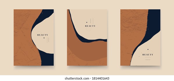 Elegant abstract trendy universal background templates. Minimalist aesthetic.